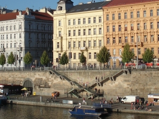 Apartment house for sale on the Vltava embankment in the center of Prague