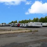 Konkurzní aukční prodej moderního logistického centra silniční dopravy u Českých Budějovic u Rakouska