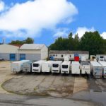 Bankruptcy auction sale of a modern road transport logistics center near České Budjovice, near Austria